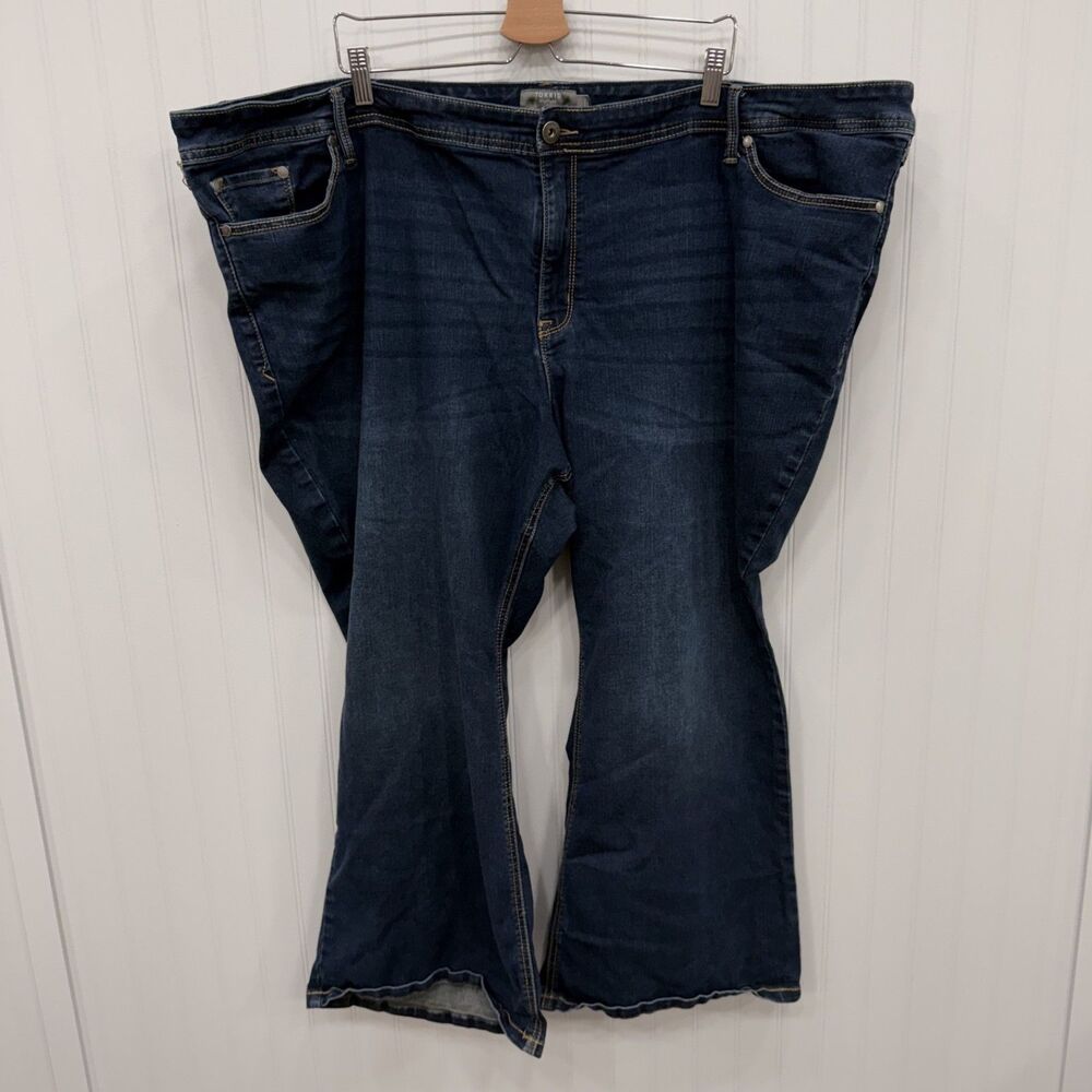 Torrid Women's 30XS Blue Super Stretch Denim Luxe Slim Bootcut Denim Jeans
